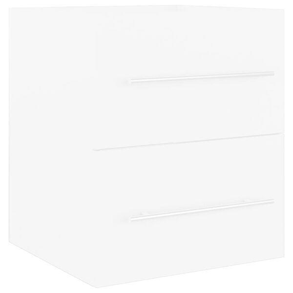 vidaXL Sink Cabinet White 41x38.5x48 cm Engineered Wood