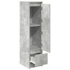 vidaXL Highboard Concrete Grey 29.5x34x119.5 cm Engineered Wood