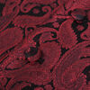 Men's Paisley Wedding Waistcoat Set Size 48 Burgundy