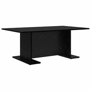 vidaXL Coffee Table Black oak 103.5 x 60 x 40 cm Engineered wood