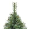 vidaXL Artificial Christmas Tree with 150 LEDs Green 120 cm PE and PVC