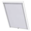 vidaXL Blackout Roller Blind White PK06