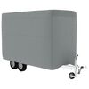 vidaXL Horse Trailer Cover Grey 376x168x240 cm Non-woven Fabric
