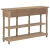vidaXL Console Table 120x30x76 cm MDF