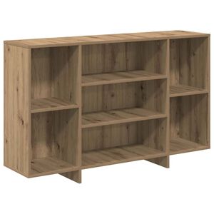 vidaXL Sideboard Artisan Oak 120 x 30 x 75 cm Engineered Wood