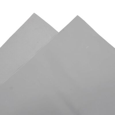 vidaXL Tarpaulin Grey 3x3 m 650 g/m²