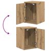vidaXL Garage Cabinets 2 pcs Artisan Oak Engineered Wood