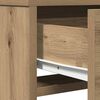 vidaXL Dressing Table Artisan Oak 50 x 41 x 140 cm Engineered Wood