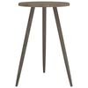 vidaXL Bistro Table Grey ??50x76 cm MDF and Iron