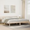 vidaXL Extra Long Bed Frame without Mattress 180x220 cm Solid Wood Pine