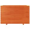 vidaXL Garden Planter Wax Brown 110x60x72 cm Solid Wood Pine