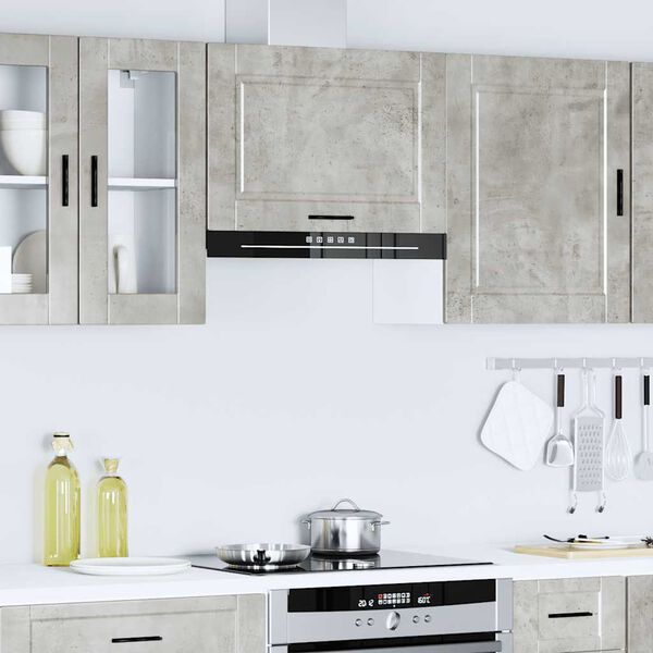 vidaXL Kitchen Wall Cabinet Porto Concrete Grey Engineered Wood