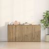 vidaXL Sideboard 2 pcs Artisan Oak 79 x 38 x 80 cm Engineered Wood