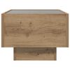 vidaXL Coffee Table Artisan oak 40 x 40 x 30 cm Engineered wood