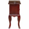 vidaXL Side Table Brown 60.5 x 30 x 61 cm Solid Mahogany Wood