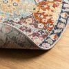 vidaXL Rug ARBIZU Indoor and Outdoor Vintage Design &Oslash; 200 cm