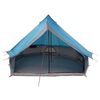 vidaXL Family Tipi Tent Folding Blue and Grey 400 x 346 x 250 cm
