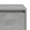 vidaXL Bedside Cabinet Concrete Grey 45x34x44.5 cm Engineered Wood