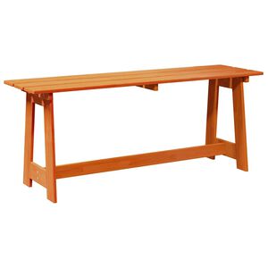 vidaXL Outdoor Bench Brown 119 x 37 x 47 cm Solid Pine Wood