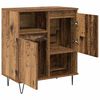 vidaXL Sideboard 2 pcs Old Wood 60 x 35 x 70 cm
