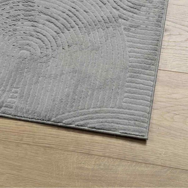 vidaXL Rug IZA Short Pile Scandinavian Look Grey 80x150 cm
