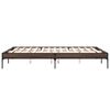 vidaXL Bed Frame without Mattress Brown Oak 150x200 cm King Size
