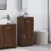 vidaXL Bathroom Cabinet Set TULUM Brown Oak 37 x 31.5 x 82 cm