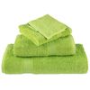 vidaXL Premium Wash Towels SOLUND 2 pcs Apple Green 30x30 cm 600 gsm
