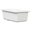 vidaXL Kitchen Sink White 21 x 44 x 14 cm Granite