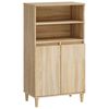vidaXL Highboard Sonoma Oak 60x36x110 cm Engineered Wood
