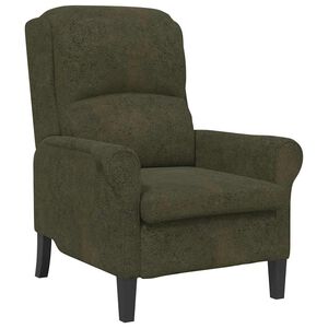vidaXL Armchair Army green 76 x 94 x 102 cm Faux Leather