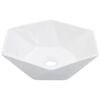 vidaXL Wash Basin 41x36.5x12 cm Ceramic White