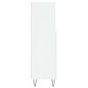 vidaXL Bathroom Cabinet White 30x30x100 cm Engineered Wood