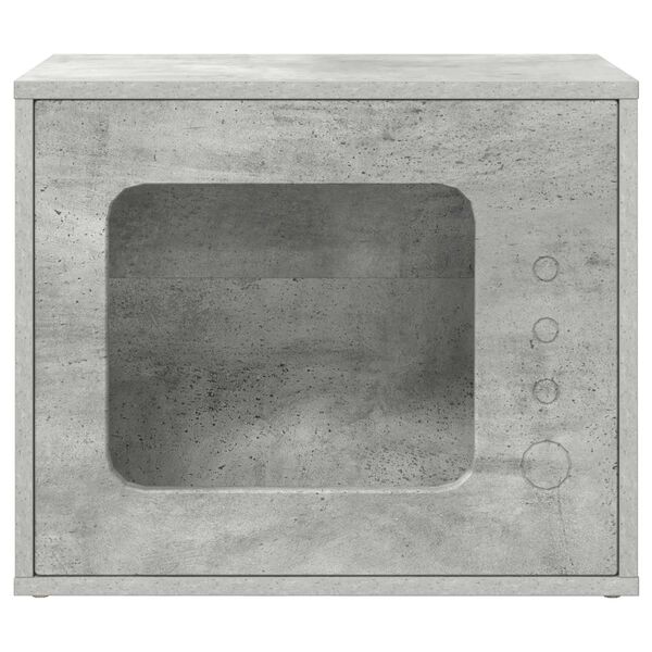 vidaXL Cat House Concerte 51 x 30 x 42.5 cm Engineered Wood