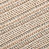 vidaXL Carpet Floor Tiles 20 pcs 5 m² 50x50 cm Striped Beige