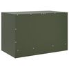 vidaXL TV Cabinet Olive Green 67x39x44 cm Steel