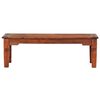 vidaXL Coffee Table 110x50x35 cm Solid Acacia Wood
