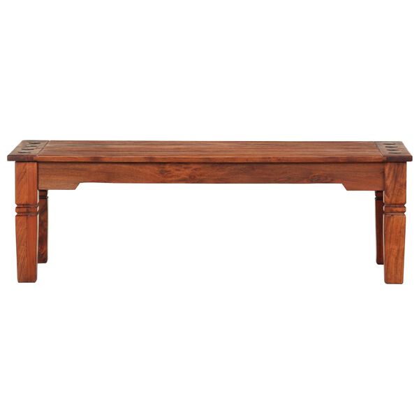vidaXL Coffee Table 110x50x35 cm Solid Acacia Wood