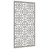 vidaXL Garden Wall Decoration 105x55 cm Corten Steel Moorish Design