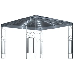 vidaXL Gazebo | Anthracite | Steel, 100% Polyester | Large | Durable | Gazebo