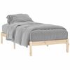 vidaXL Bed Frame without Mattress 100x190 cm Solid Wood Pine Twin