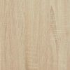 vidaXL Bathroom Cabinet Sonoma 33 x 33 x 185.5 cm Engineered Wood