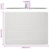 vidaXL Rain Shower Head Stainless Steel 304 40x30 cm Rectangular
