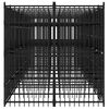 vidaXL Outdoor Dog Kennel Steel 16.59 m&sup2;