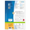 HERMA Permanent Address Labels A4 99.1x67.7 mm 100 Sheets White