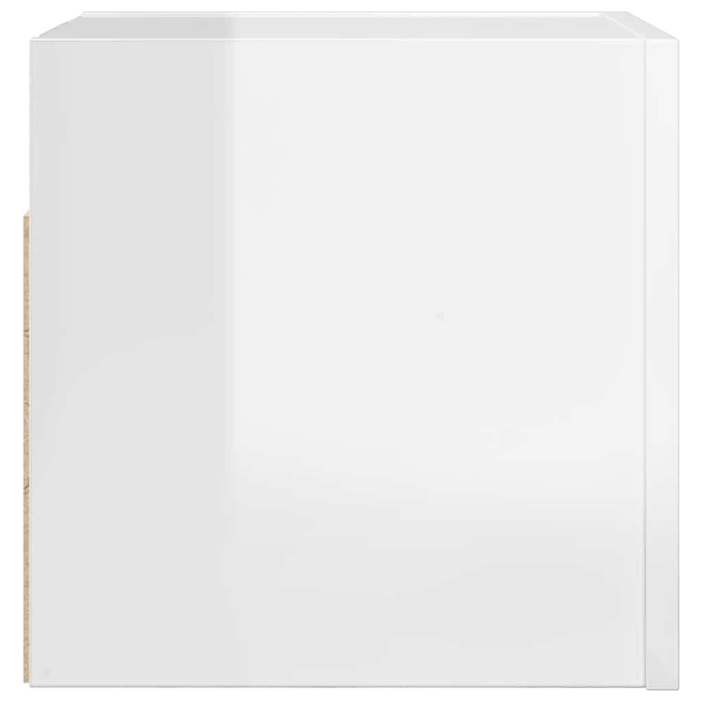 High gloss top tv wall panel