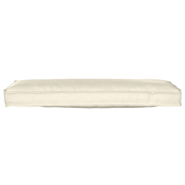 vidaXL Cushion Cream 120 x 40 x 8 cm Oxford Fabric