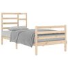 vidaXL Bed Frame without Mattress Solid Wood 90x200 cm