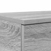 vidaXL Bed Drawers Grey Sonoma 80 x 36.5 x 16.5 cm Engineered Wood