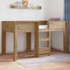 vidaXL Bunk Bed for Kids Artisan Oak 100 x 200 cm Engineered wood